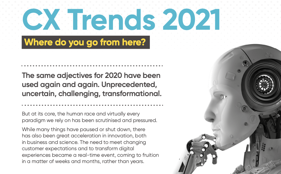 CX Trends 2021 (and of course we’re quoted… ahem)