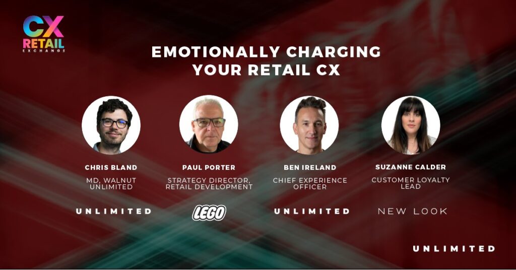 CX Conference: Panellist on Emotionally Charging Retail UX
